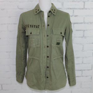 Pacsun Kendall and Kylie Army Green Jacket